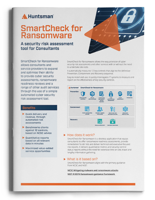 SmartCheck for Ransomware - Service Providers SmartCheck for Ransomware - Service Providers