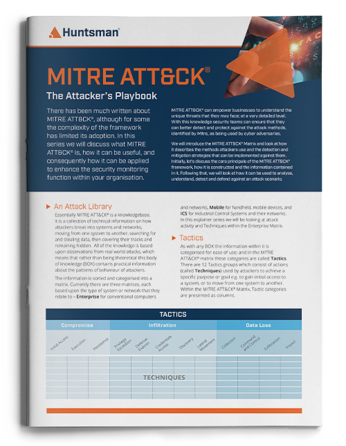 MITRE ATT&CK - The Attackers Playbook MITRE ATT&CK - The Attackers Playbook